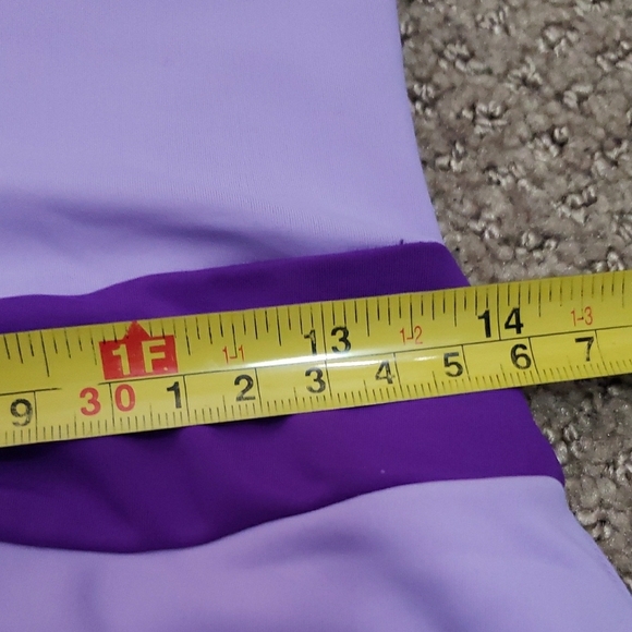 Fashion Nova Let's Go Romper Purple Combo Athletic Dress Medium NWT - Picture 9 of 13